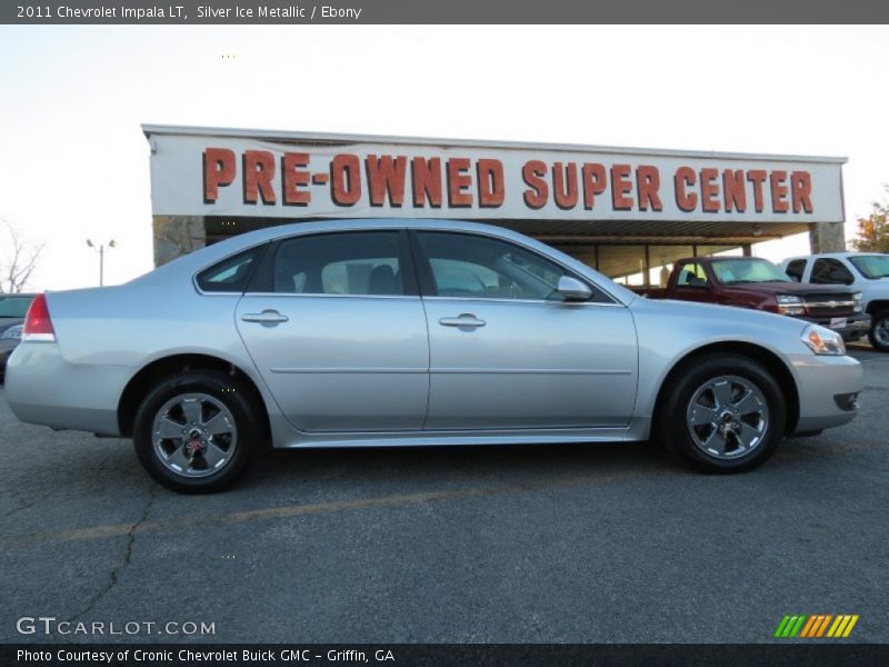 Silver Ice Metallic / Ebony 2011 Chevrolet Impala LT