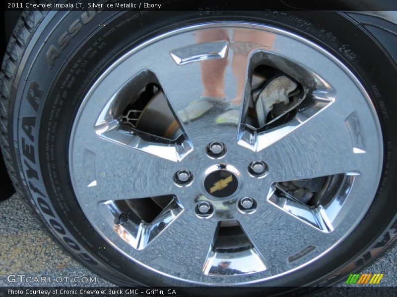 Silver Ice Metallic / Ebony 2011 Chevrolet Impala LT