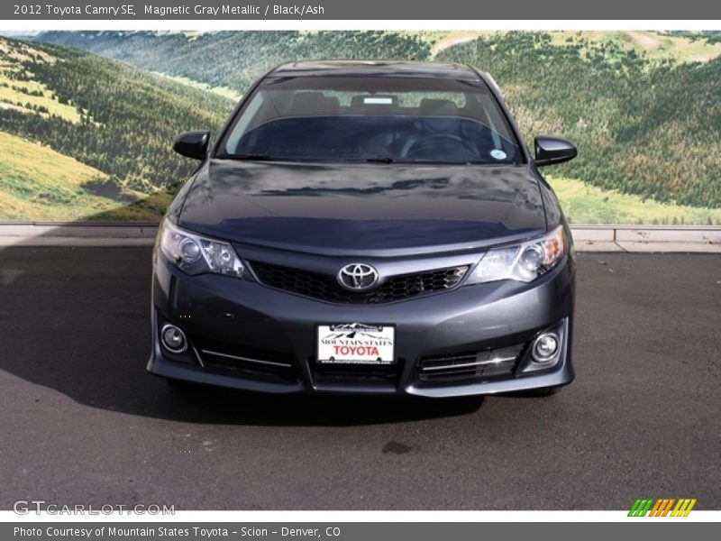 Magnetic Gray Metallic / Black/Ash 2012 Toyota Camry SE