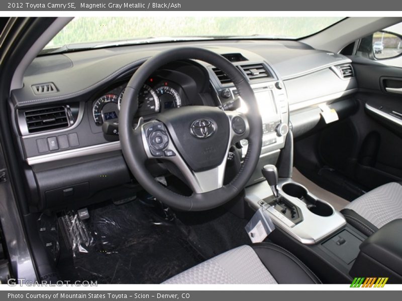 Magnetic Gray Metallic / Black/Ash 2012 Toyota Camry SE