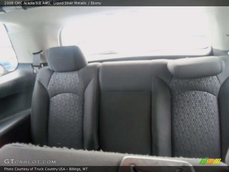 Liquid Silver Metallic / Ebony 2008 GMC Acadia SLE AWD