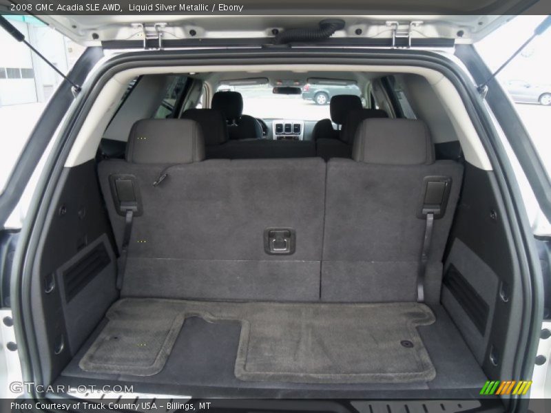 Liquid Silver Metallic / Ebony 2008 GMC Acadia SLE AWD