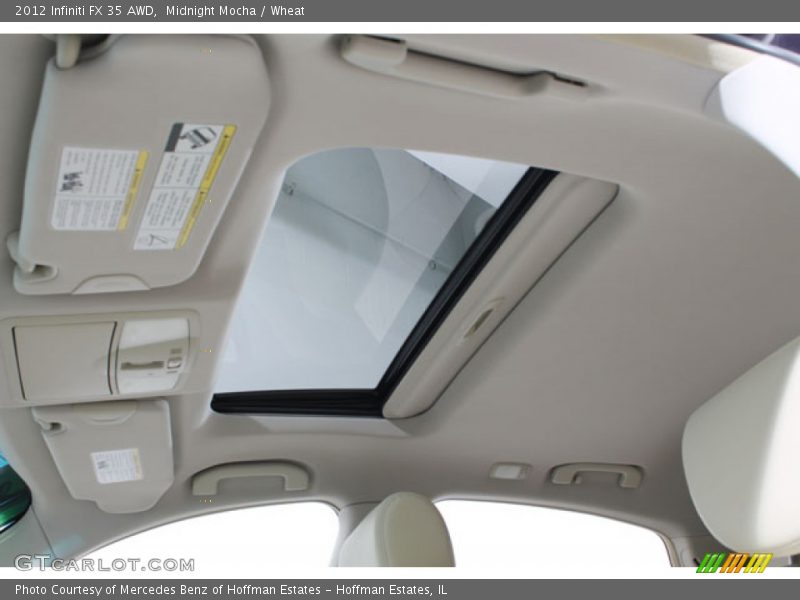 Midnight Mocha / Wheat 2012 Infiniti FX 35 AWD