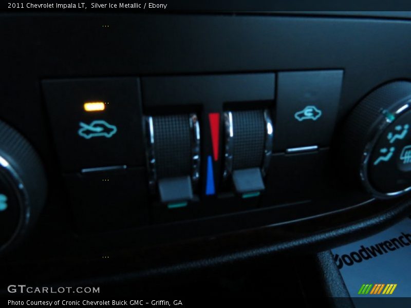 Silver Ice Metallic / Ebony 2011 Chevrolet Impala LT