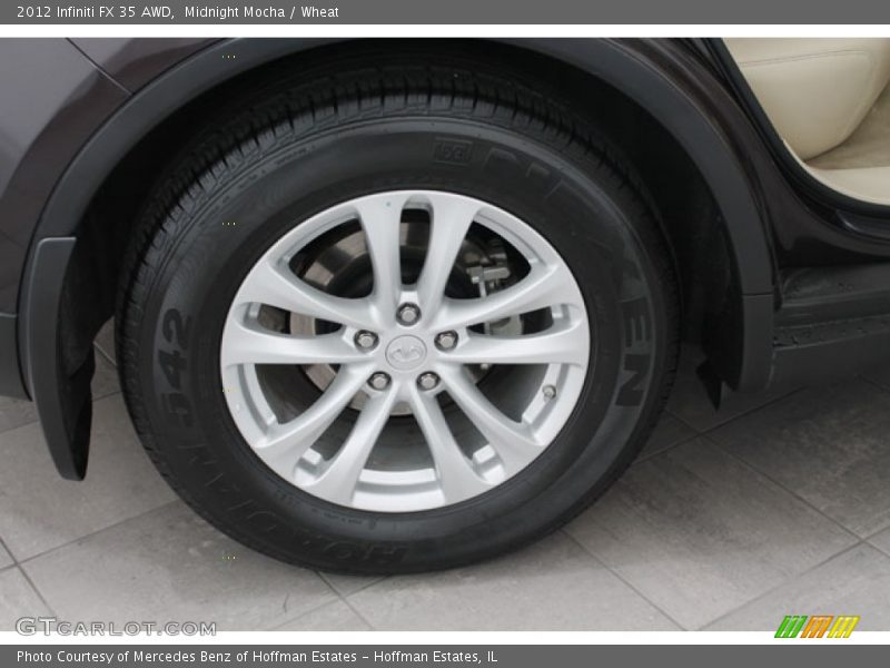 Midnight Mocha / Wheat 2012 Infiniti FX 35 AWD