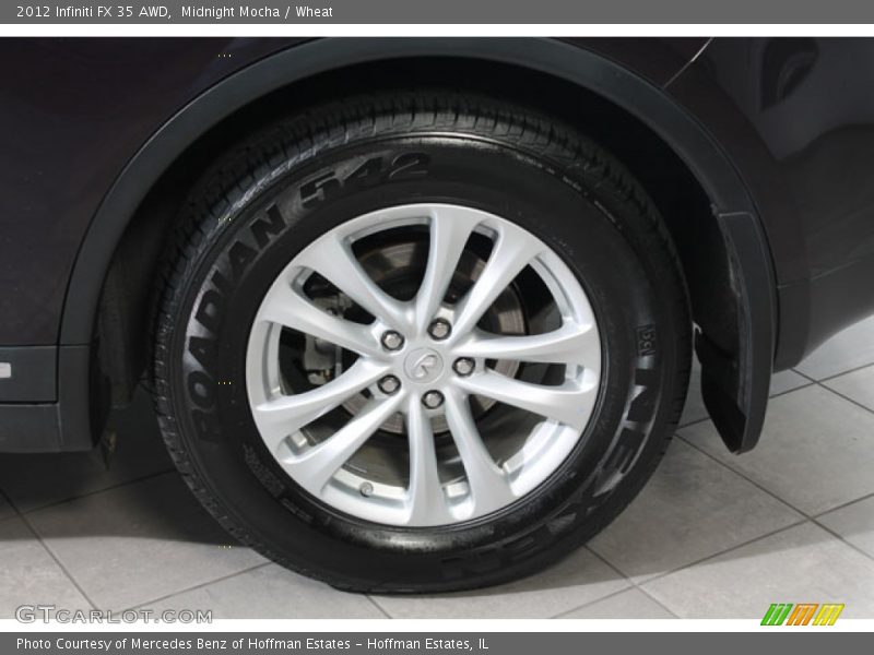 Midnight Mocha / Wheat 2012 Infiniti FX 35 AWD