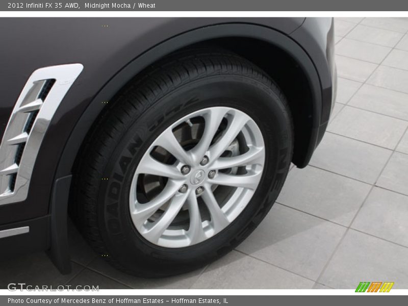 Midnight Mocha / Wheat 2012 Infiniti FX 35 AWD
