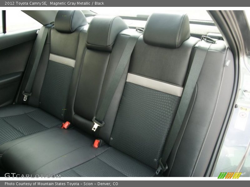 Magnetic Gray Metallic / Black 2012 Toyota Camry SE