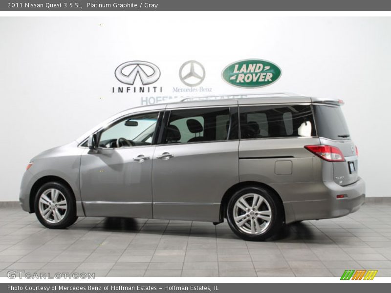 Platinum Graphite / Gray 2011 Nissan Quest 3.5 SL