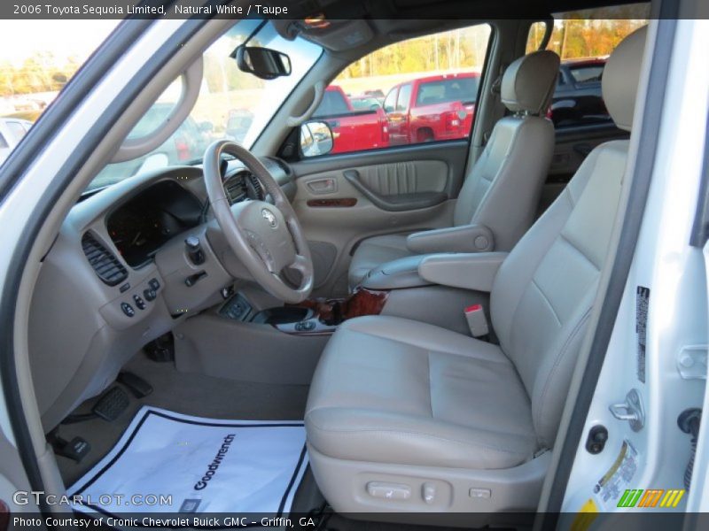 Natural White / Taupe 2006 Toyota Sequoia Limited