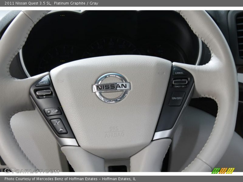  2011 Quest 3.5 SL Steering Wheel