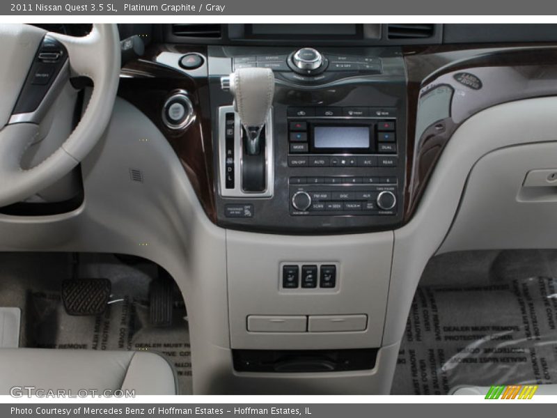 Controls of 2011 Quest 3.5 SL