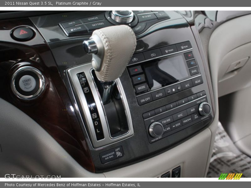  2011 Quest 3.5 SL Xtronic CVT Automatic Shifter