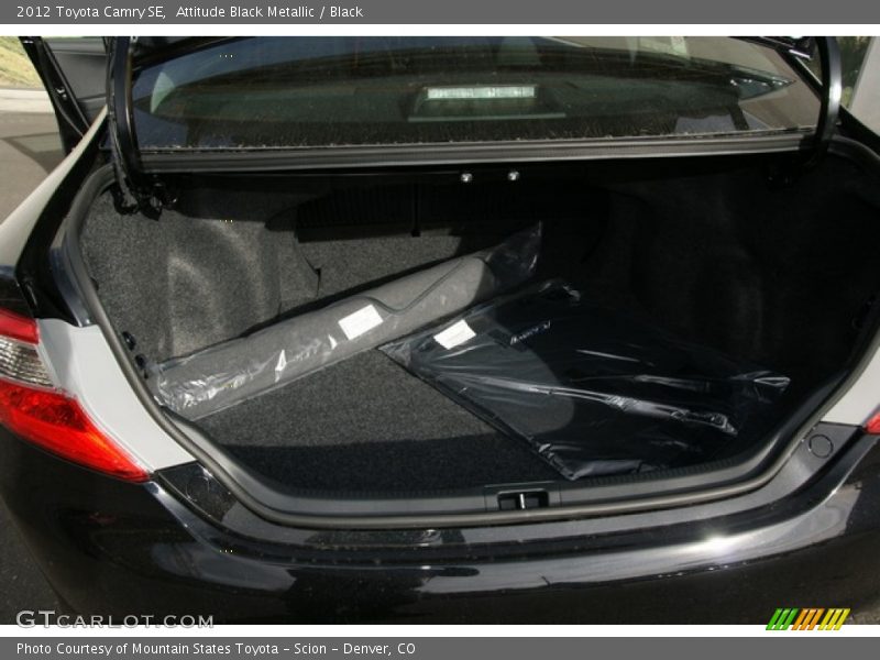 Attitude Black Metallic / Black 2012 Toyota Camry SE