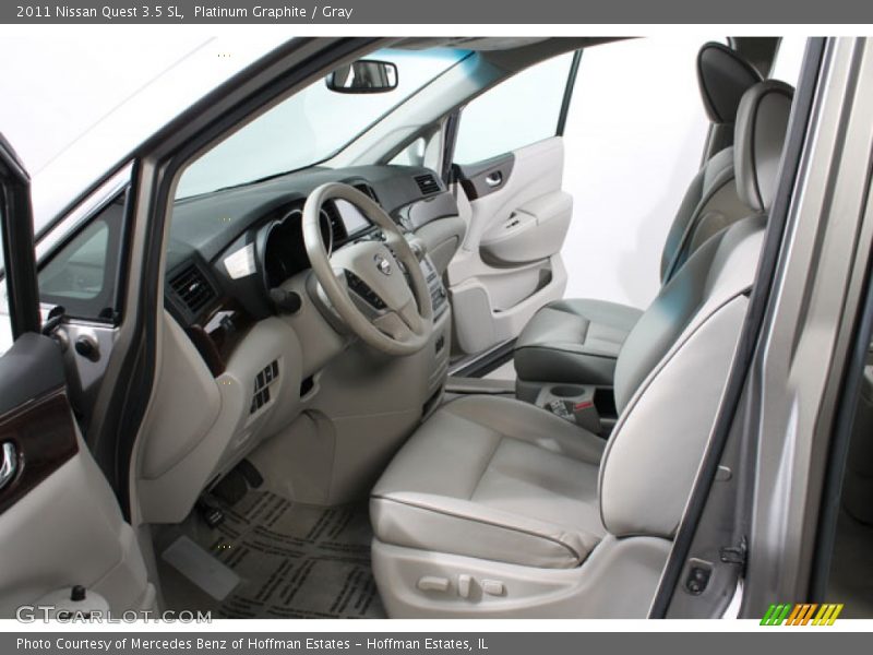  2011 Quest 3.5 SL Gray Interior
