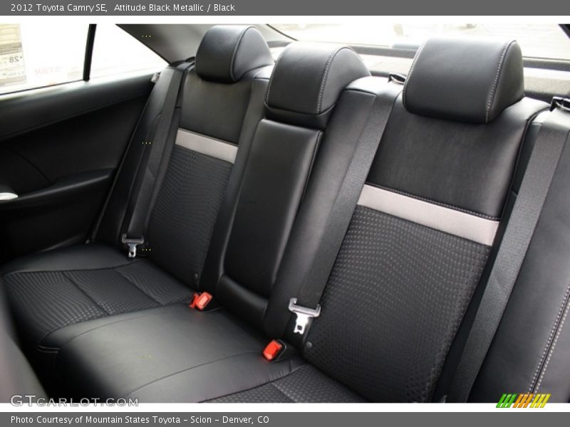 Attitude Black Metallic / Black 2012 Toyota Camry SE