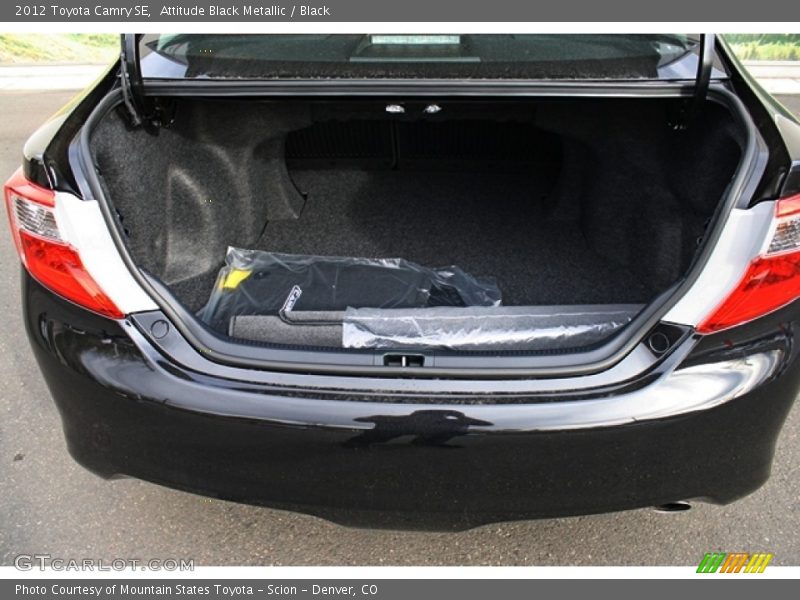 Attitude Black Metallic / Black 2012 Toyota Camry SE