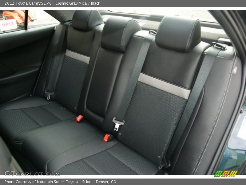 Cosmic Gray Mica / Black 2012 Toyota Camry SE V6