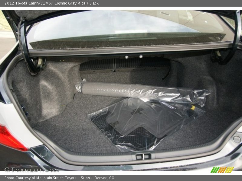 Cosmic Gray Mica / Black 2012 Toyota Camry SE V6