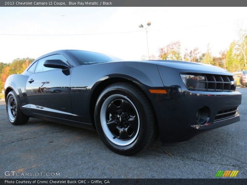 Blue Ray Metallic / Black 2013 Chevrolet Camaro LS Coupe