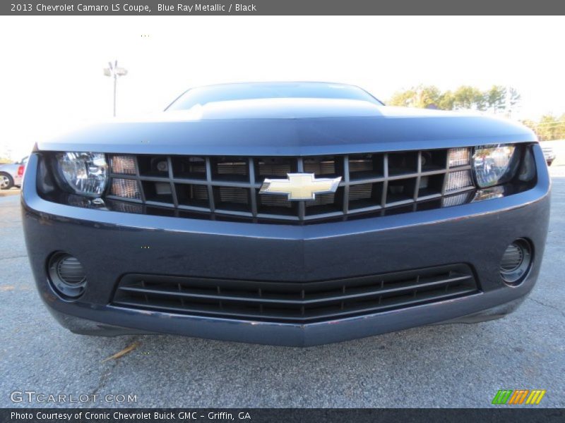 Blue Ray Metallic / Black 2013 Chevrolet Camaro LS Coupe