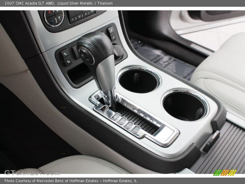 Liquid Silver Metallic / Titanium 2007 GMC Acadia SLT AWD