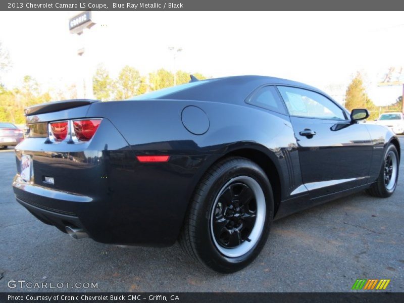 Blue Ray Metallic / Black 2013 Chevrolet Camaro LS Coupe