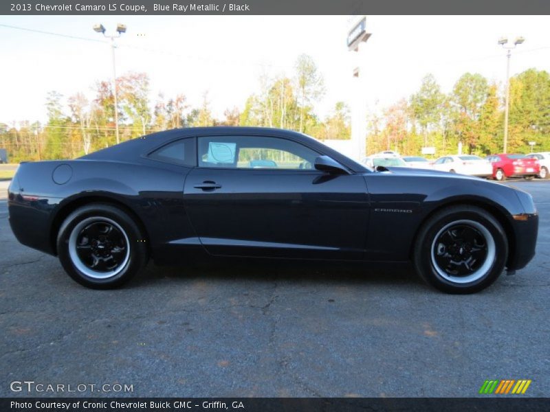 Blue Ray Metallic / Black 2013 Chevrolet Camaro LS Coupe