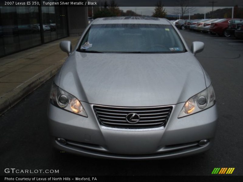 Tungsten Silver Metallic / Black 2007 Lexus ES 350