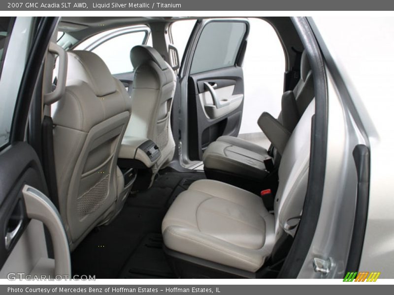 Liquid Silver Metallic / Titanium 2007 GMC Acadia SLT AWD