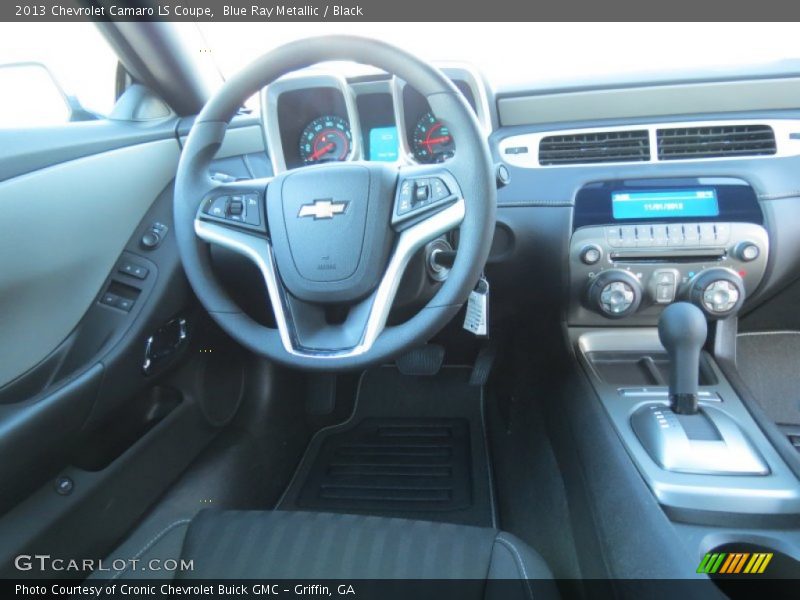 Blue Ray Metallic / Black 2013 Chevrolet Camaro LS Coupe