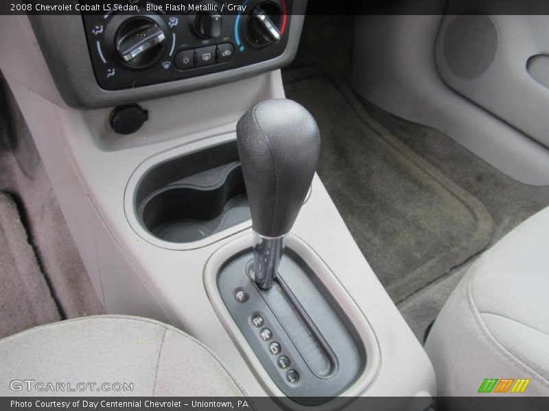 Blue Flash Metallic / Gray 2008 Chevrolet Cobalt LS Sedan