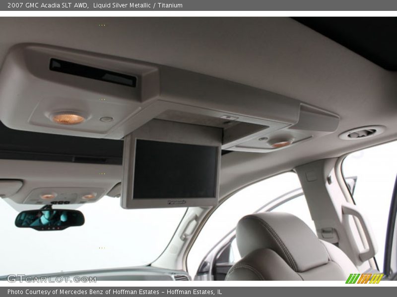 Liquid Silver Metallic / Titanium 2007 GMC Acadia SLT AWD