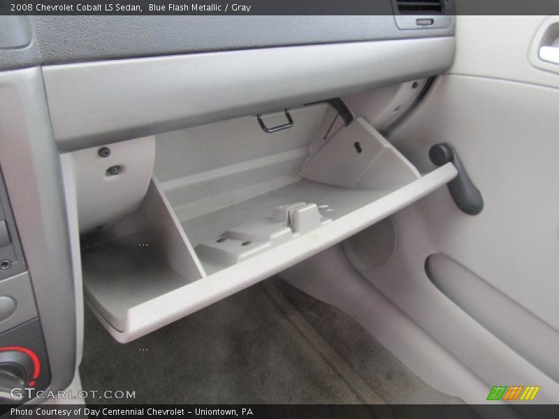 Blue Flash Metallic / Gray 2008 Chevrolet Cobalt LS Sedan