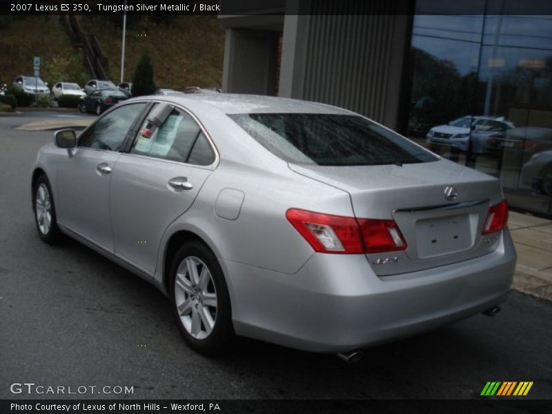 Tungsten Silver Metallic / Black 2007 Lexus ES 350