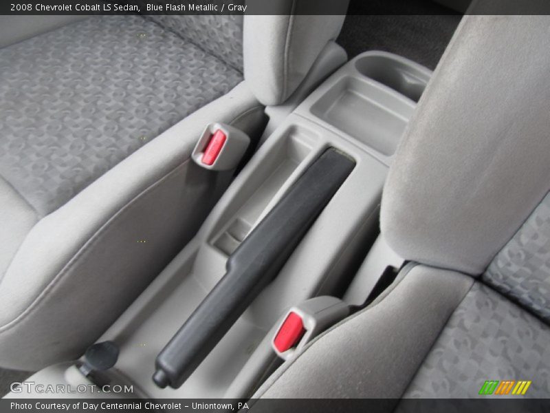 Blue Flash Metallic / Gray 2008 Chevrolet Cobalt LS Sedan