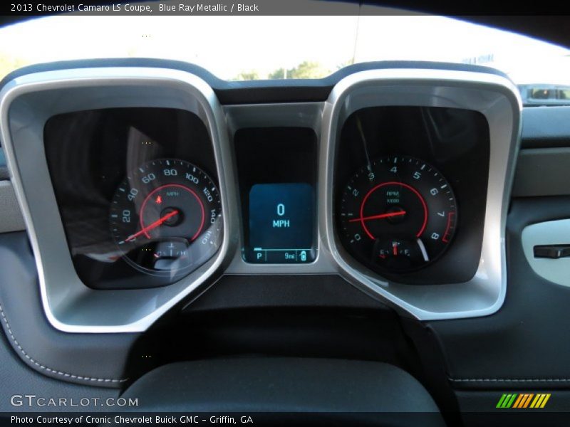 Blue Ray Metallic / Black 2013 Chevrolet Camaro LS Coupe