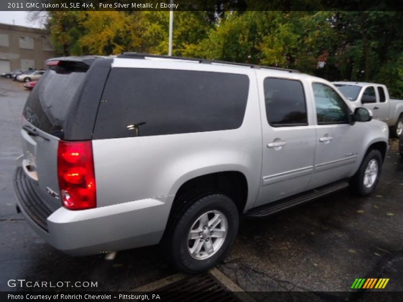 Pure Silver Metallic / Ebony 2011 GMC Yukon XL SLE 4x4
