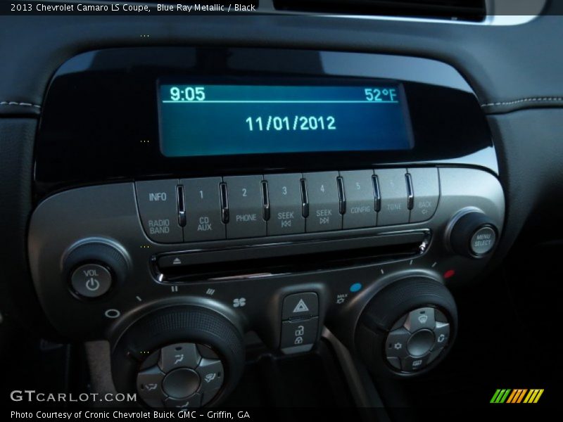 Blue Ray Metallic / Black 2013 Chevrolet Camaro LS Coupe