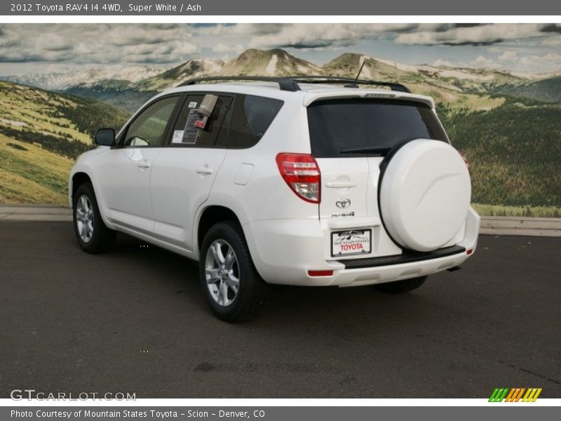 Super White / Ash 2012 Toyota RAV4 I4 4WD