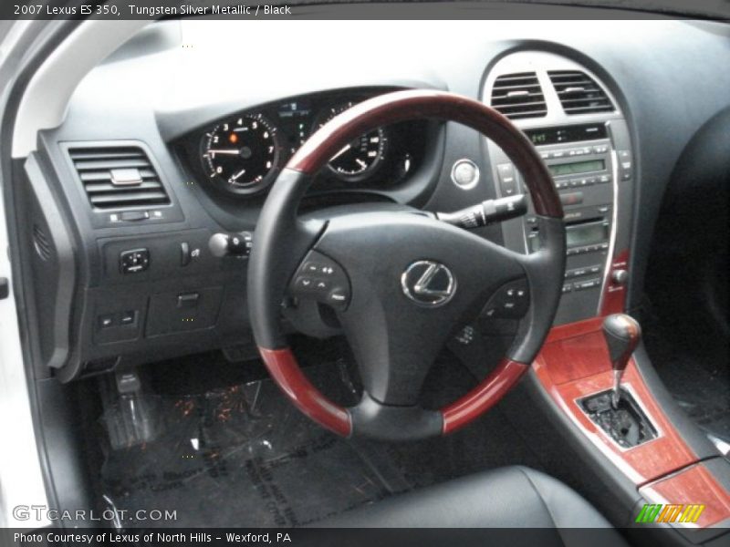 Black Interior - 2007 ES 350 