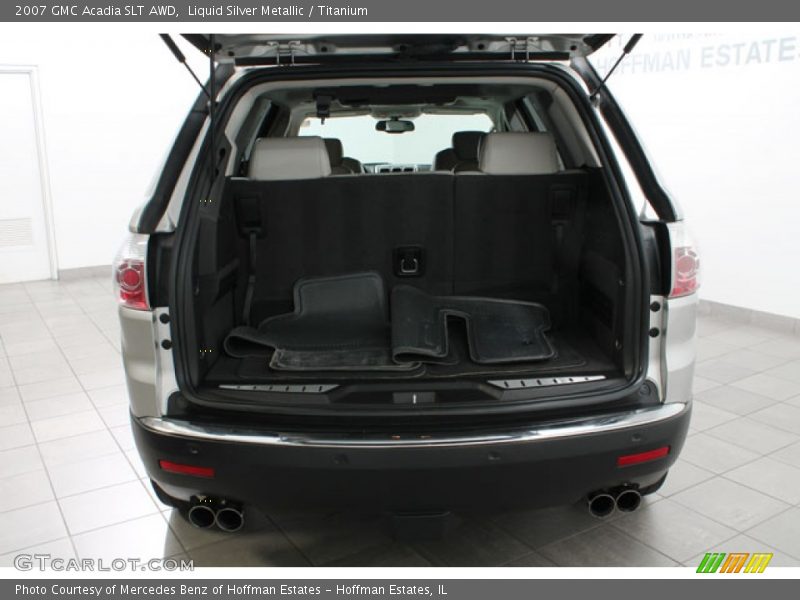Liquid Silver Metallic / Titanium 2007 GMC Acadia SLT AWD