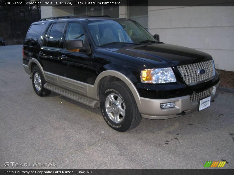Black / Medium Parchment 2006 Ford Expedition Eddie Bauer 4x4