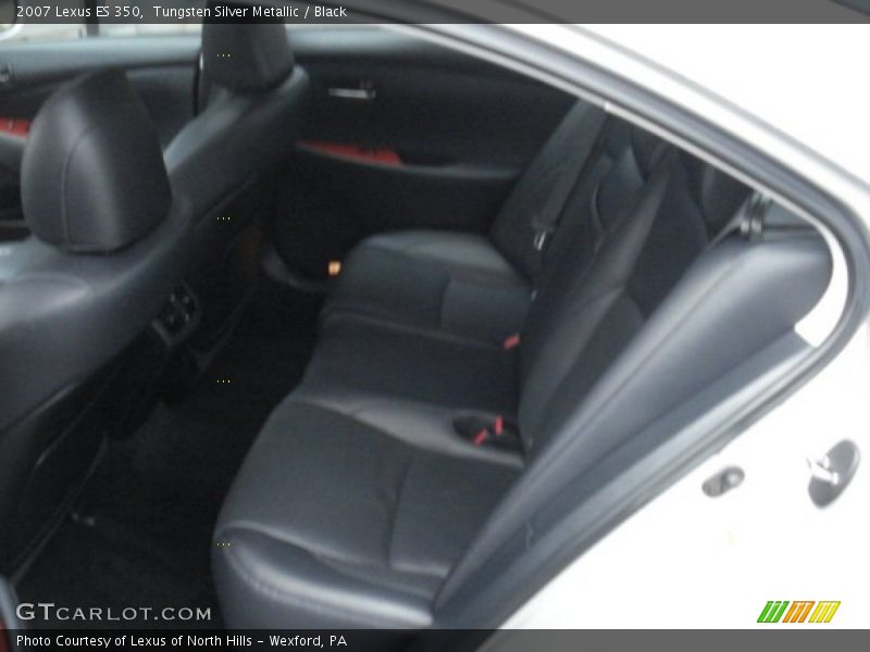 Tungsten Silver Metallic / Black 2007 Lexus ES 350