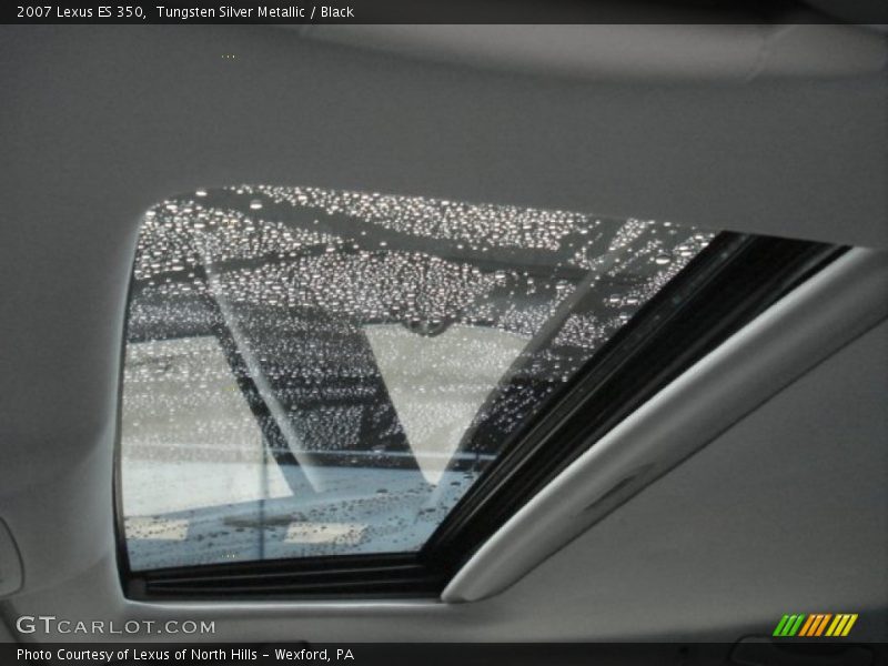 Tungsten Silver Metallic / Black 2007 Lexus ES 350