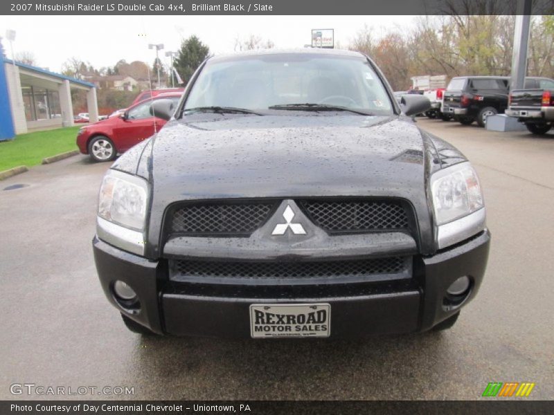 Brilliant Black / Slate 2007 Mitsubishi Raider LS Double Cab 4x4