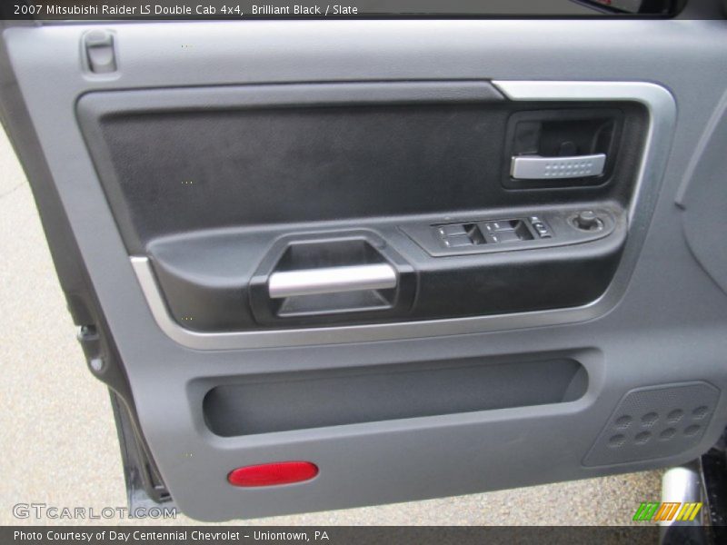 Brilliant Black / Slate 2007 Mitsubishi Raider LS Double Cab 4x4