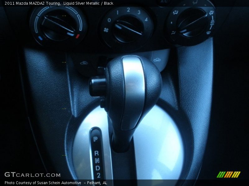 Liquid Silver Metallic / Black 2011 Mazda MAZDA2 Touring