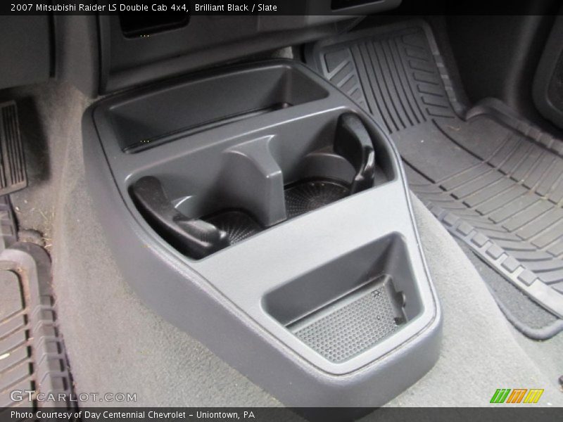 Brilliant Black / Slate 2007 Mitsubishi Raider LS Double Cab 4x4