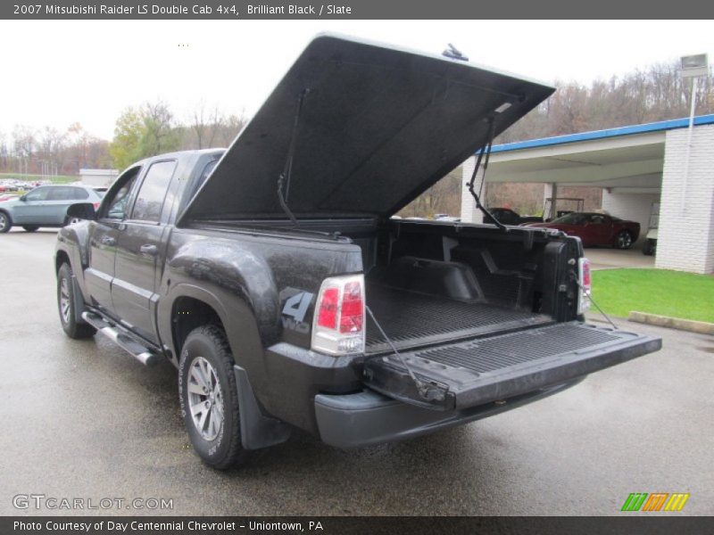 Brilliant Black / Slate 2007 Mitsubishi Raider LS Double Cab 4x4